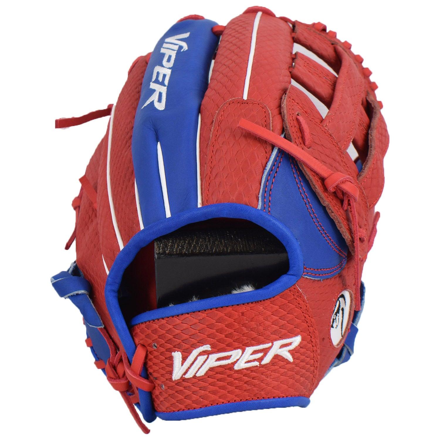 Viper Premium Leather Slowpitch Softball Fielding Glove  VIP-H-RRBW-001