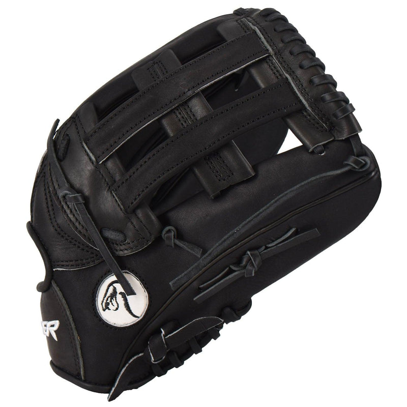 Viper Premium Leather Slowpitch Softball Fielding Glove Game Ready Edition - VIP-H-SL-BLK-001 - Smash It Sports