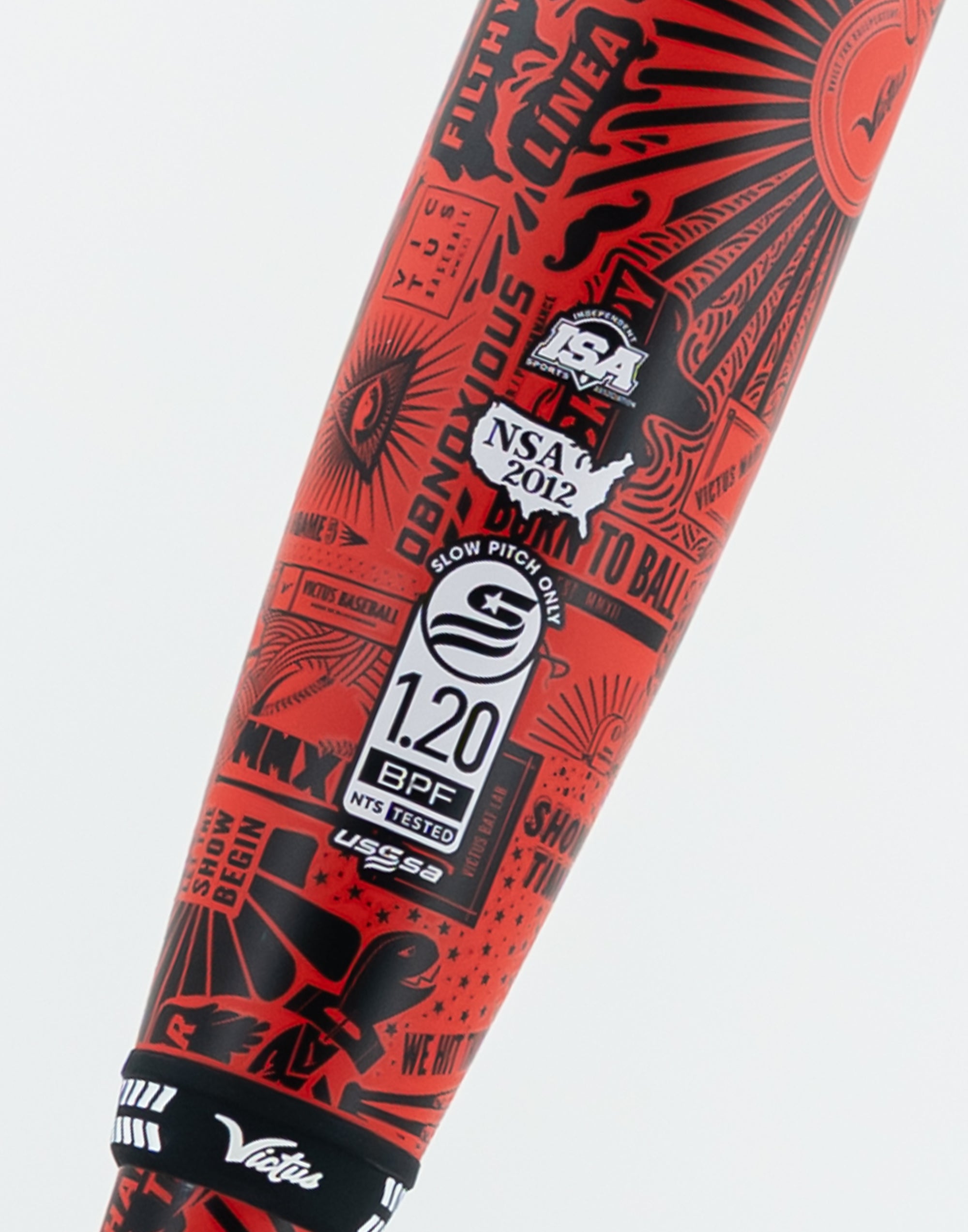 2026 Victus NOX No-No Load 2-Piece USSSA Slowpitch Softball Bat - VSPNX2NU