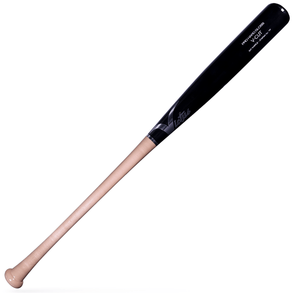 Victus V-Cut Gloss Wood Baseball Bat - VGPC-N/BK