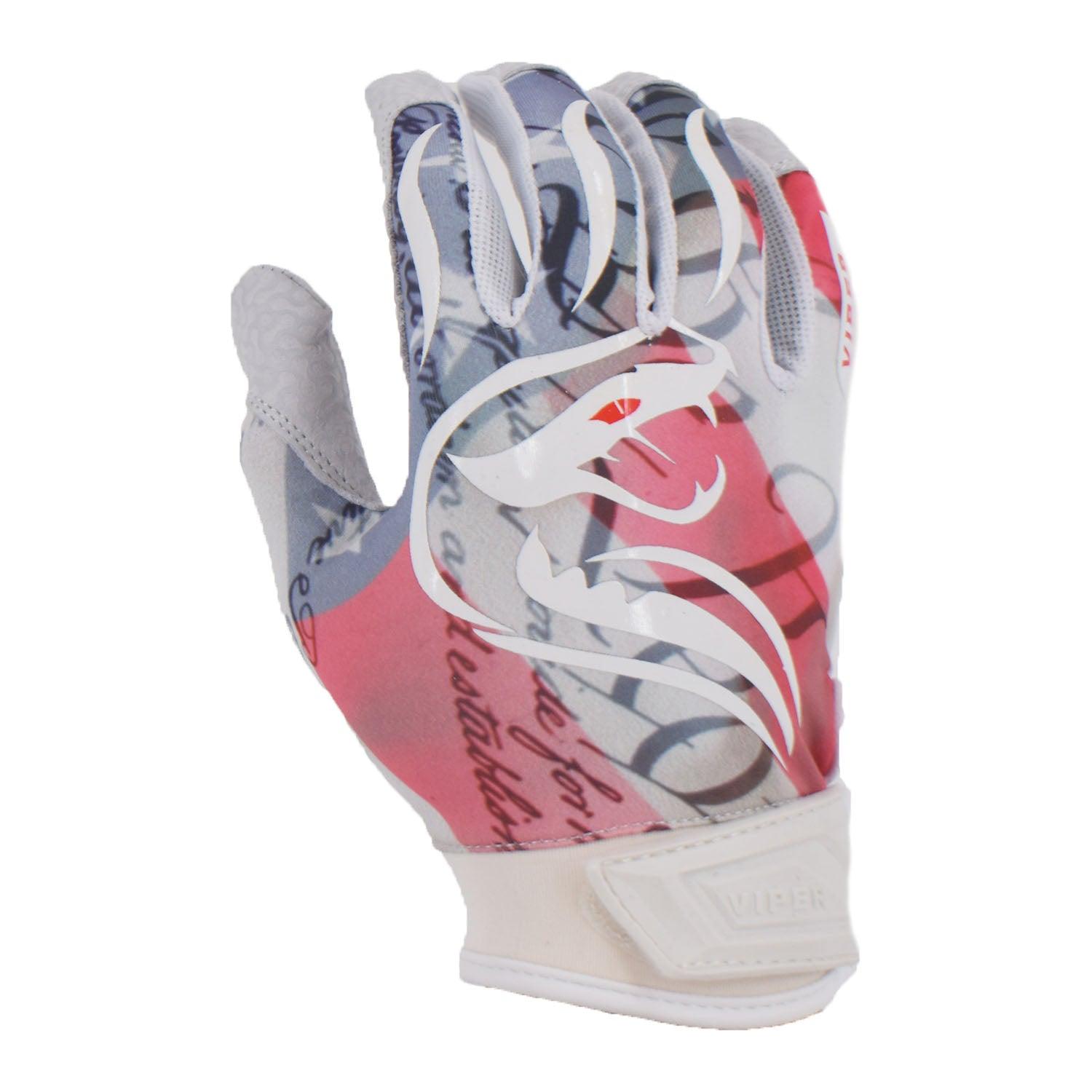 Viper Lite Premium Batting Gloves Leather Palm - We The People - Smash It Sports