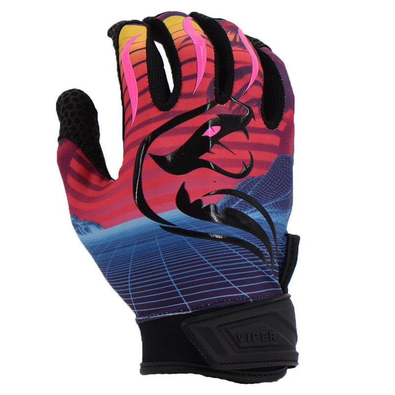 Viper Lite Premium Batting Gloves Leather Palm - South Beach - Smash It Sports