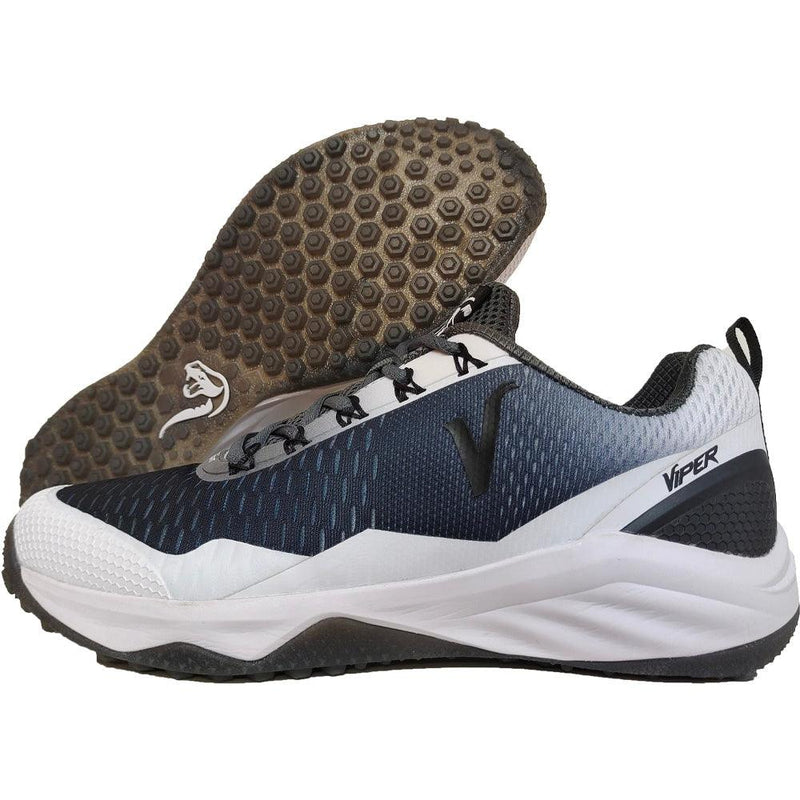 Viper Ultralight Turf Shoe (Charcoal/White) - Smash It Sports