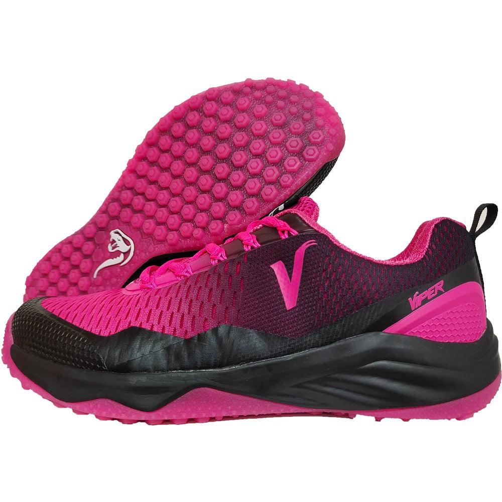 Viper Ultralight Turf Shoe (Pink/Black) - Smash It Sports