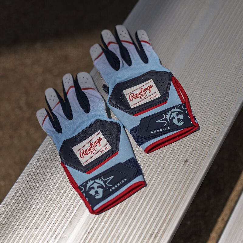 Rawlings Americana Collection Workhorse Batting Gloves