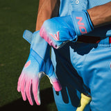 Easton Walk-Off Ethos Baseball Batting Gloves - Bubble Gum