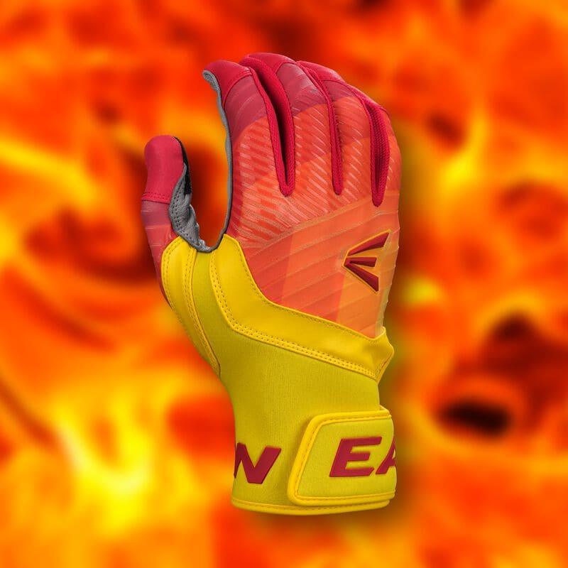 Easton Walk-Off Ethos Baseball Batting Gloves - Fire - Smash It Sports