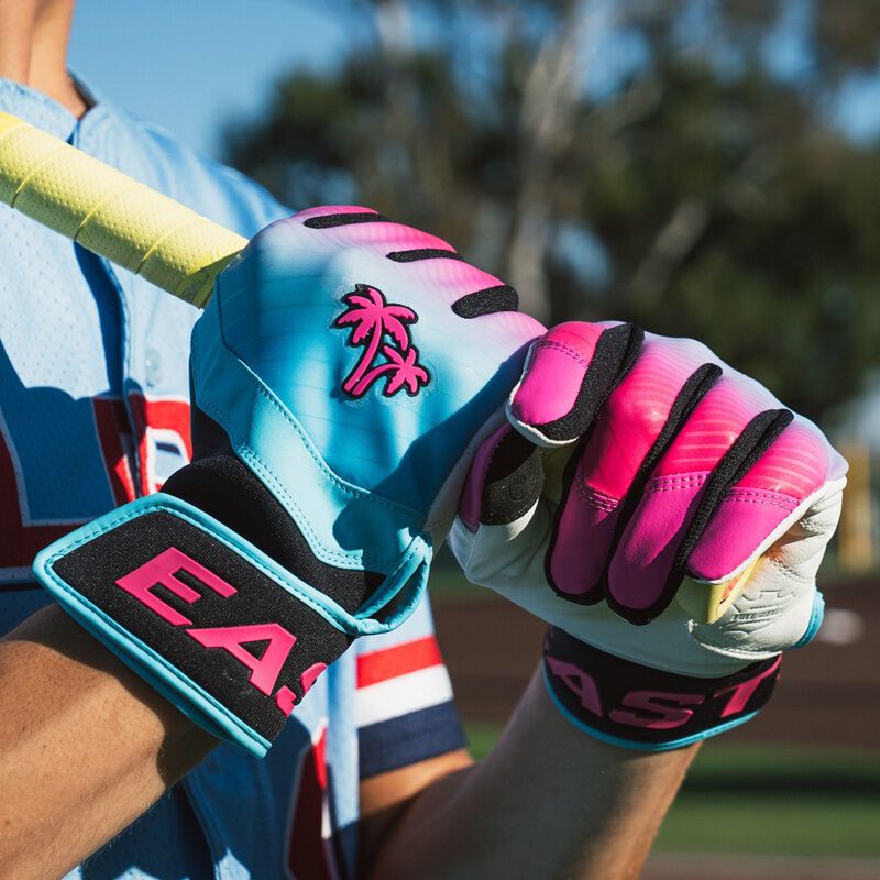 Easton Walk-Off Ethos Baseball Batting Gloves - South Beach