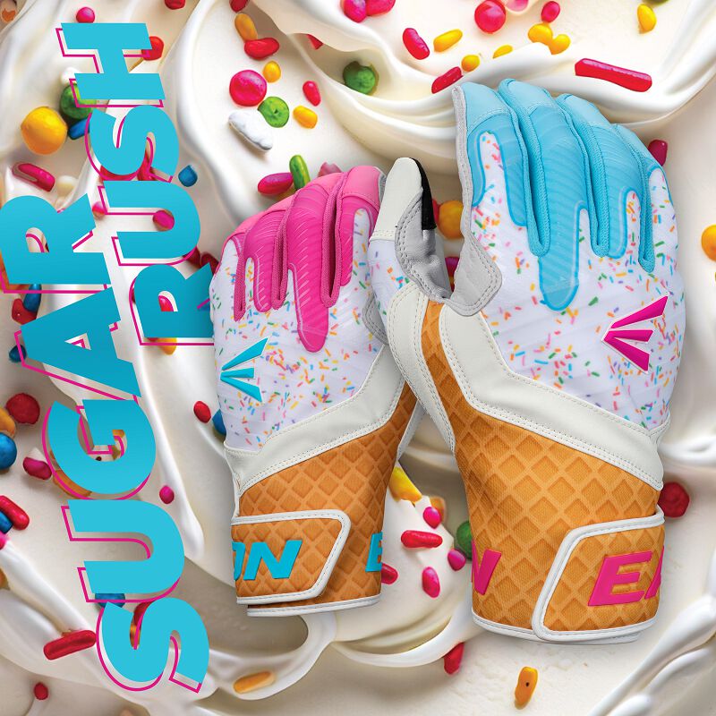 Easton Walk-Off Ethos Sugar Rush Baseball Batting Gloves