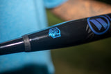 2026 Worth Bedlam Black XL 2-Piece USA/ASA Slowpitch Softball Bat - WSA6BDBKL