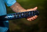 2026 Worth Bedlam Black XL 2-Piece USA/ASA Slowpitch Softball Bat - WSA6BDBKL