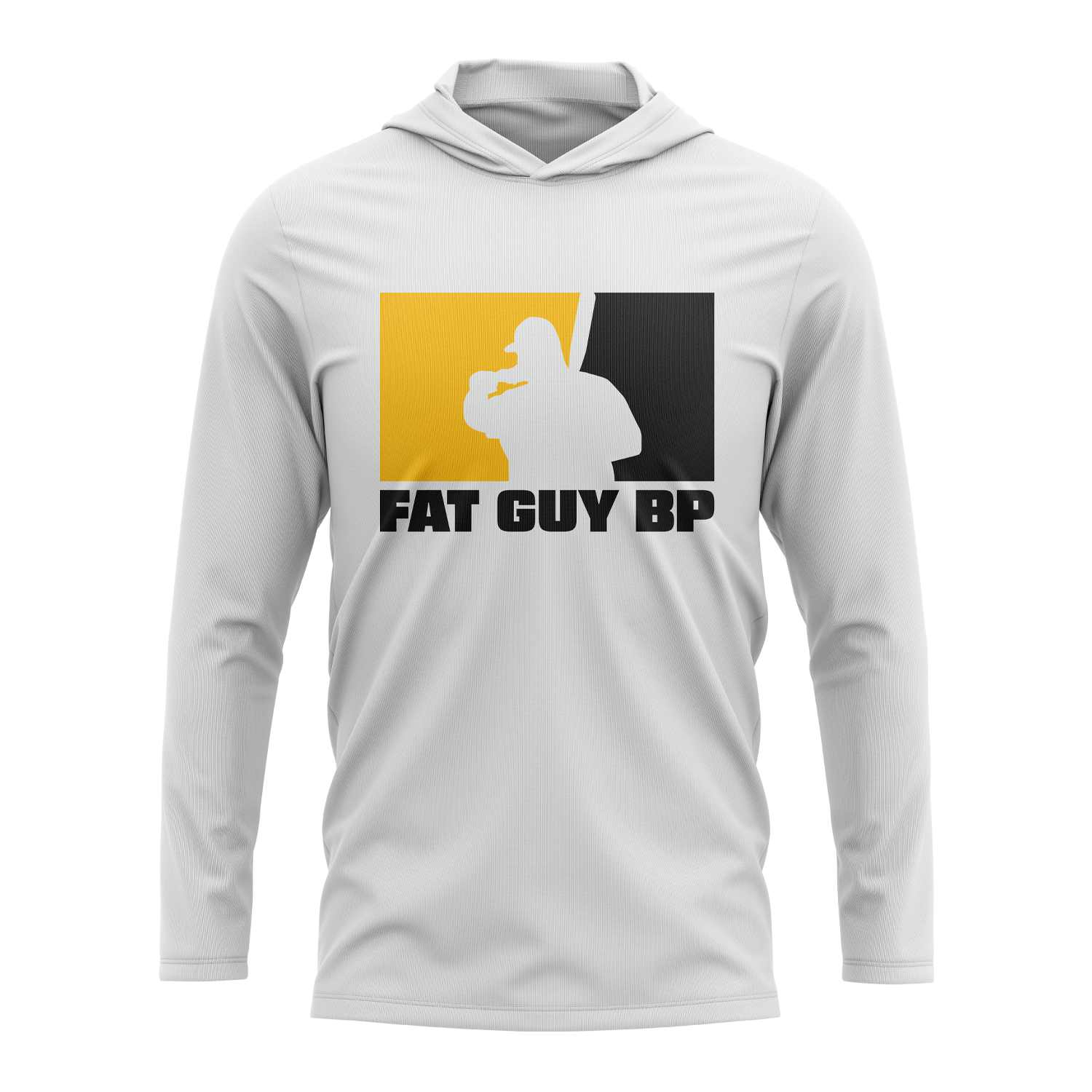Fat Guy BP - Semi-Sub Hooded Long Sleeve Shirt - (Multiple Colors)
