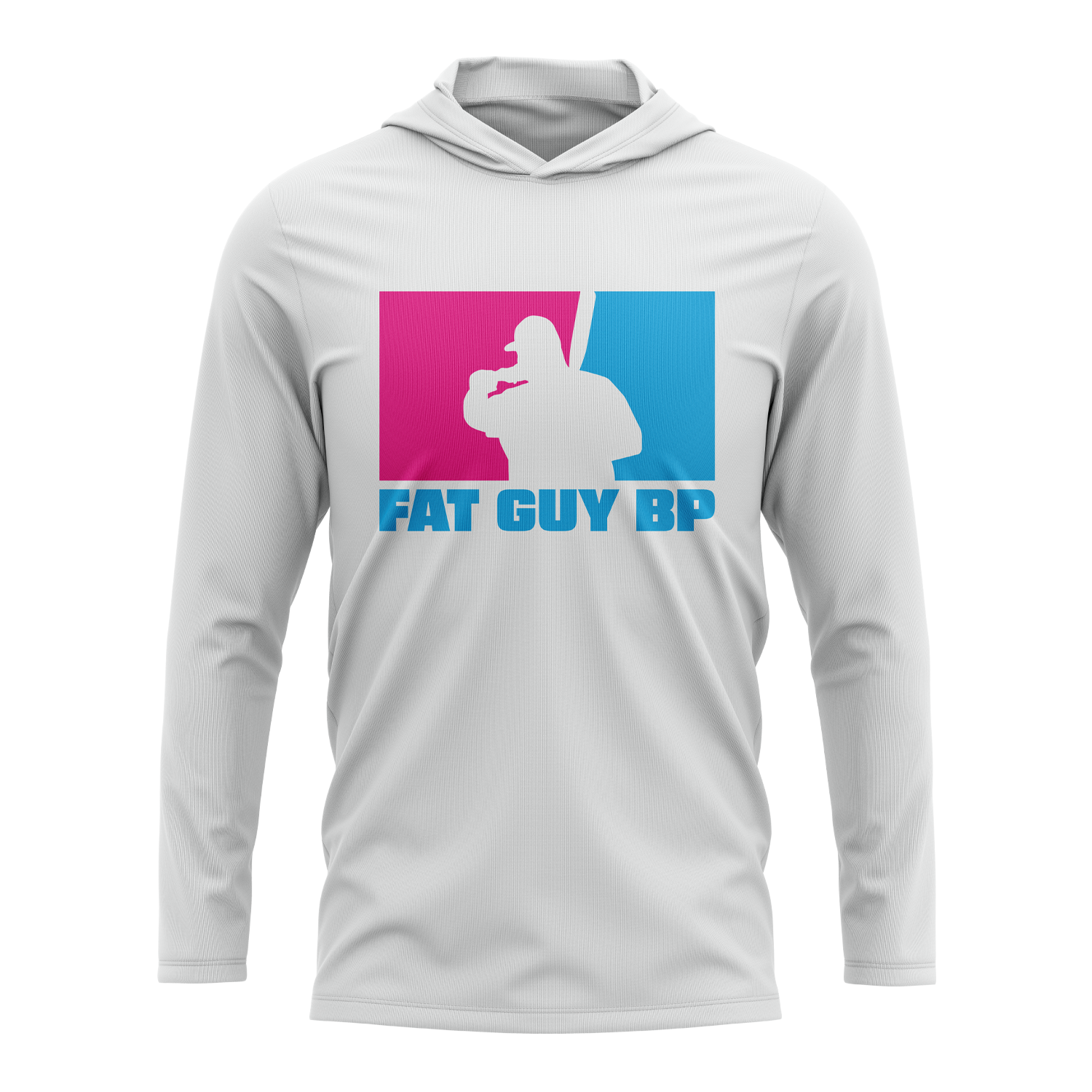 Fat Guy BP - Semi-Sub Hooded Long Sleeve Shirt - (Multiple Colors)