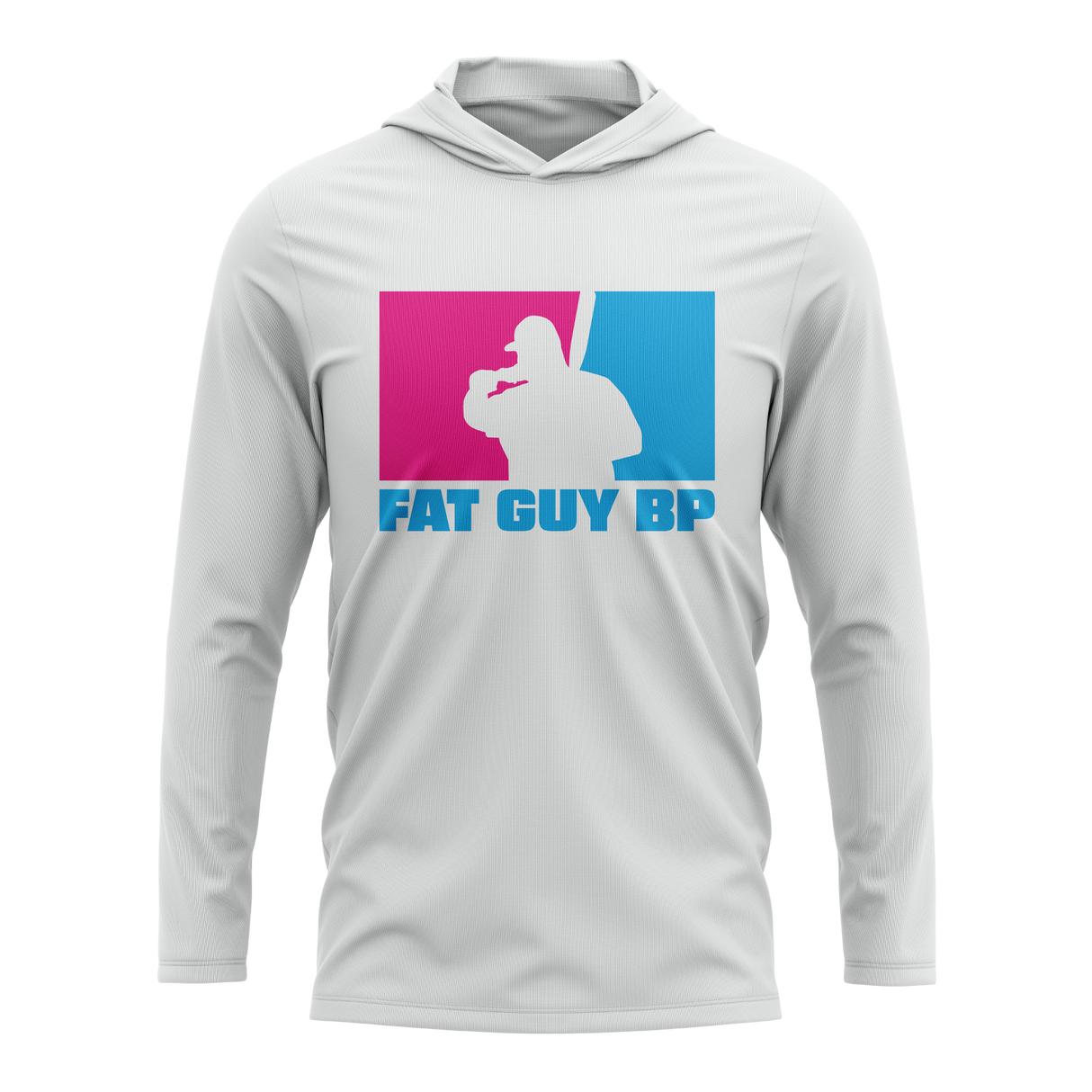 Fat Guy BP - Semi-Sub Hooded Long Sleeve Shirt - (Multiple Colors)