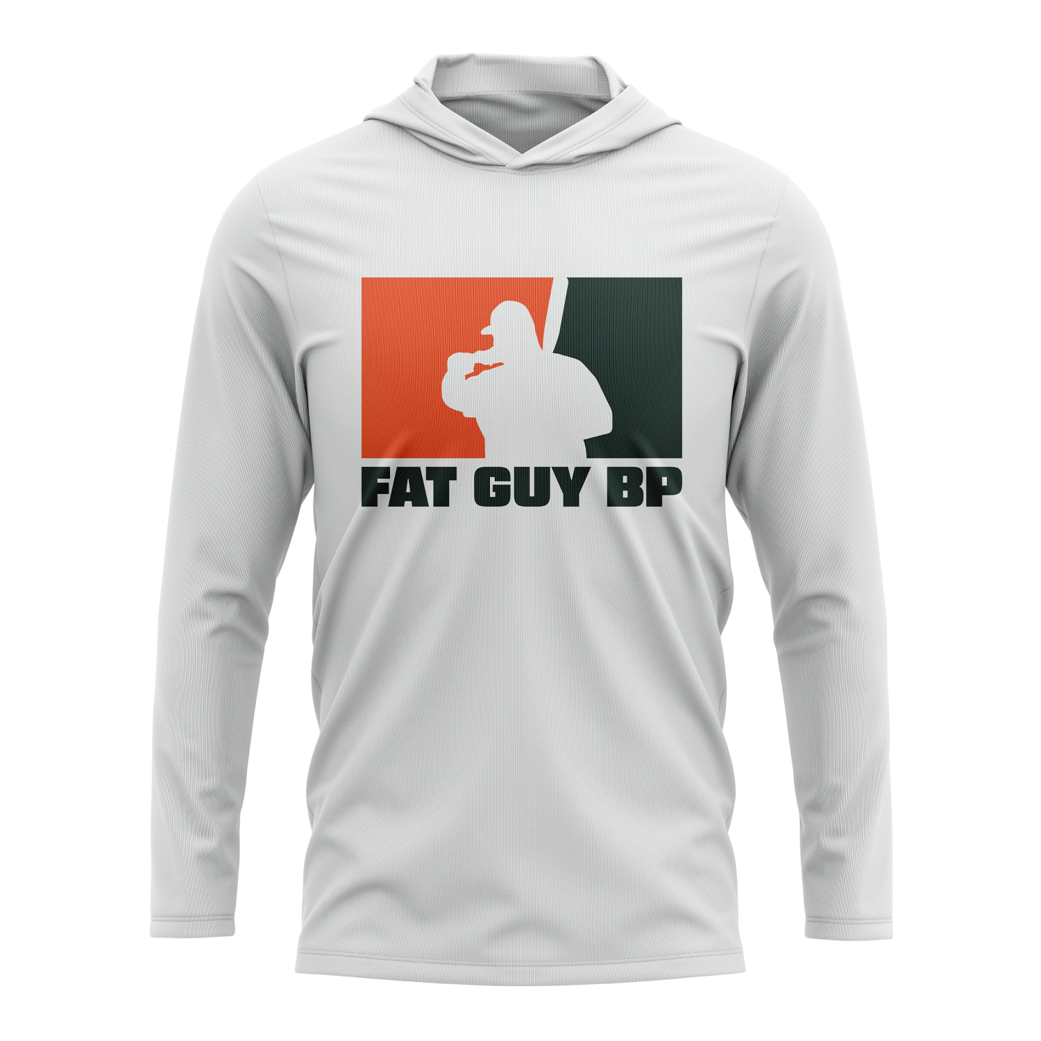 Fat Guy BP - Semi-Sub Hooded Long Sleeve Shirt - (Multiple Colors)