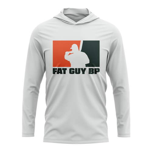 Fat Guy BP - Semi-Sub Hooded Long Sleeve Shirt - (Multiple Colors)