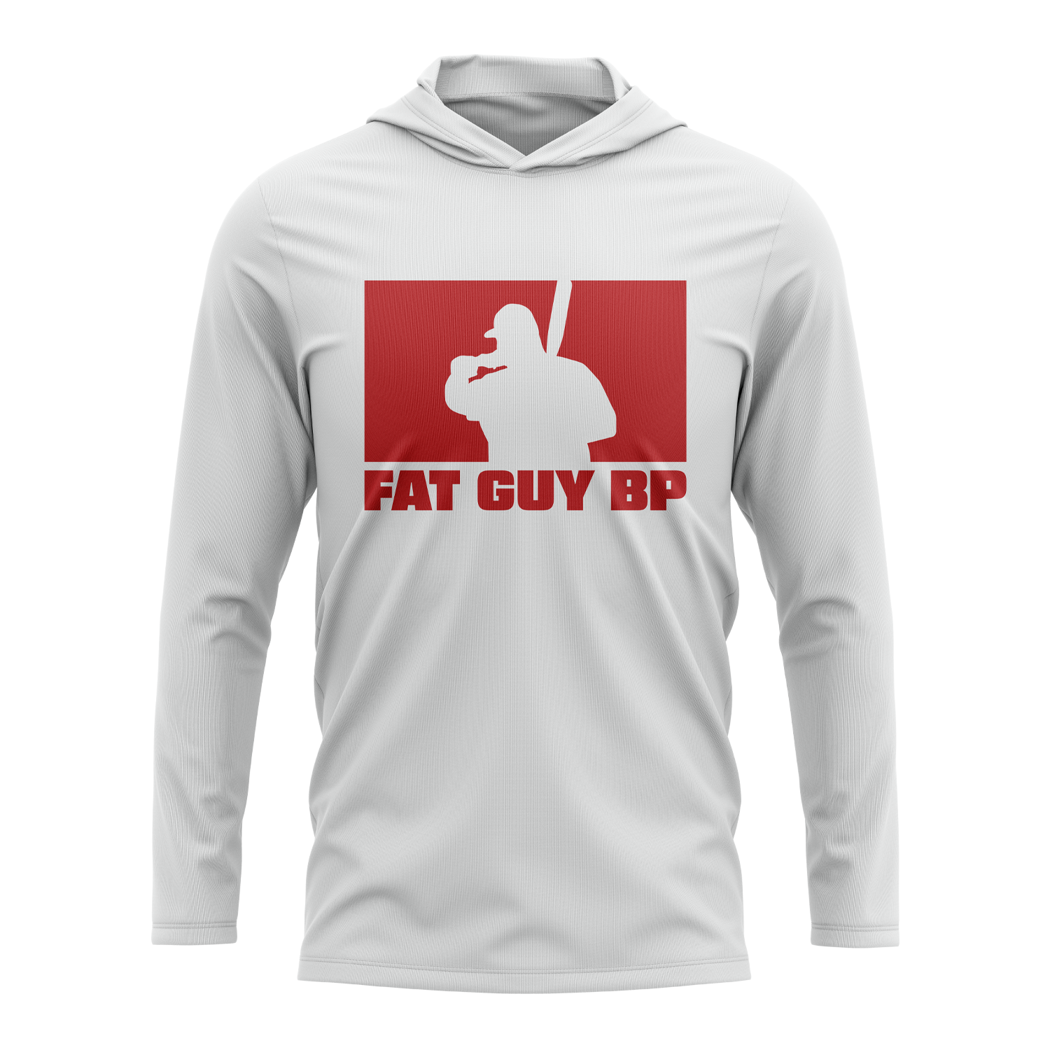 Fat Guy BP - Semi-Sub Hooded Long Sleeve Shirt - (Multiple Colors)