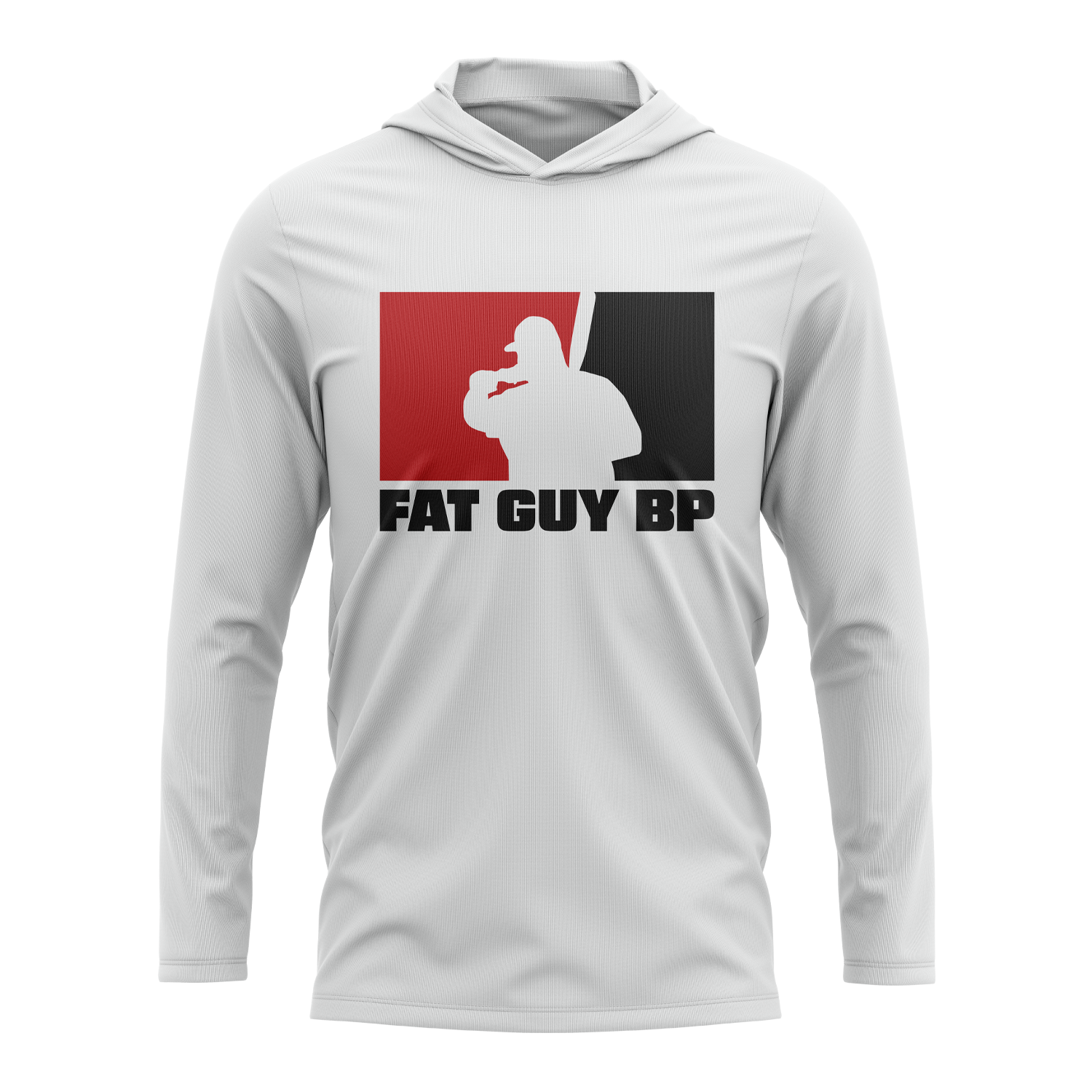 Fat Guy BP - Semi-Sub Hooded Long Sleeve Shirt - (Multiple Colors)