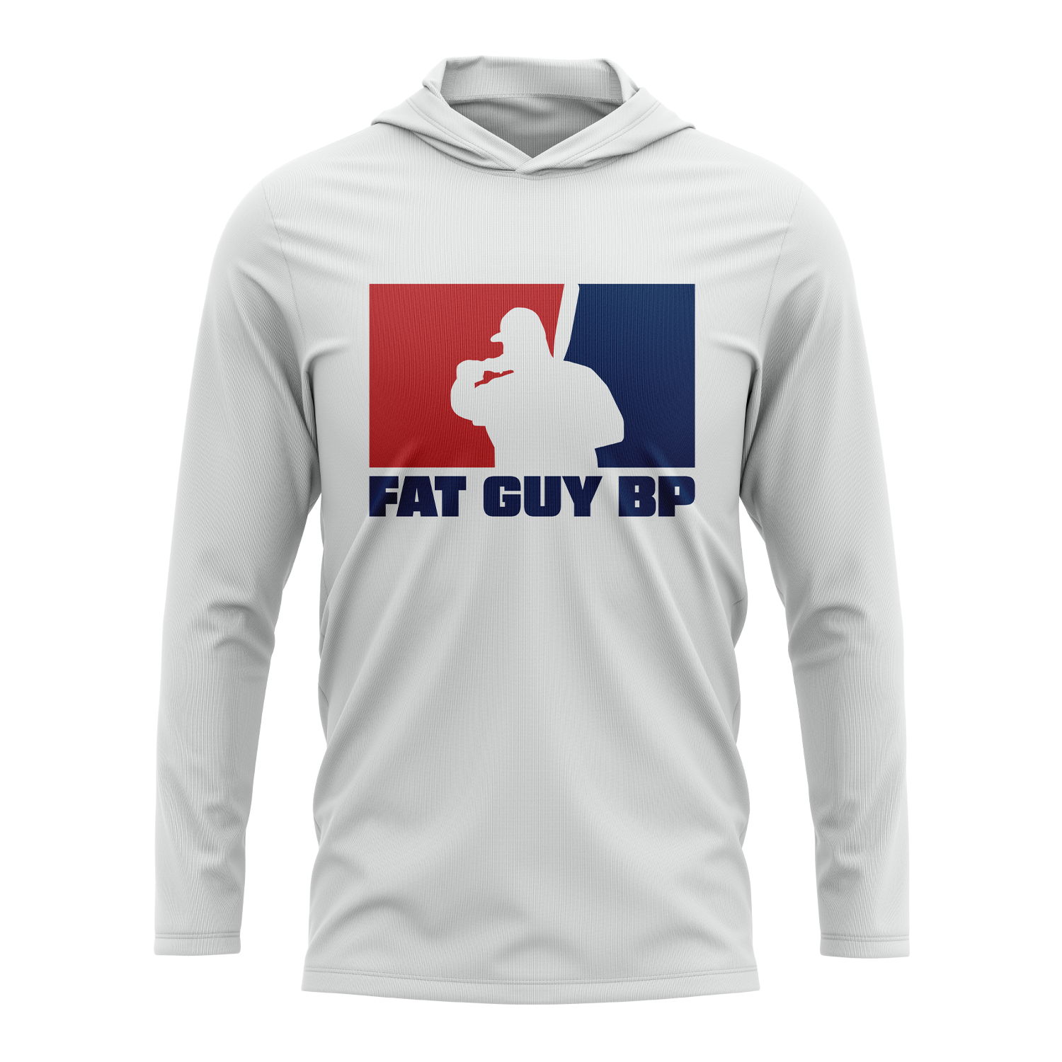 Fat Guy BP - Semi-Sub Hooded Long Sleeve Shirt - (Multiple Colors)