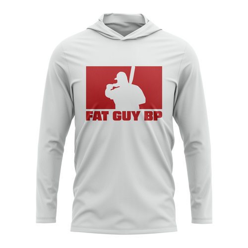 Fat Guy BP - Semi-Sub Hooded Long Sleeve Shirt - (Multiple Colors)