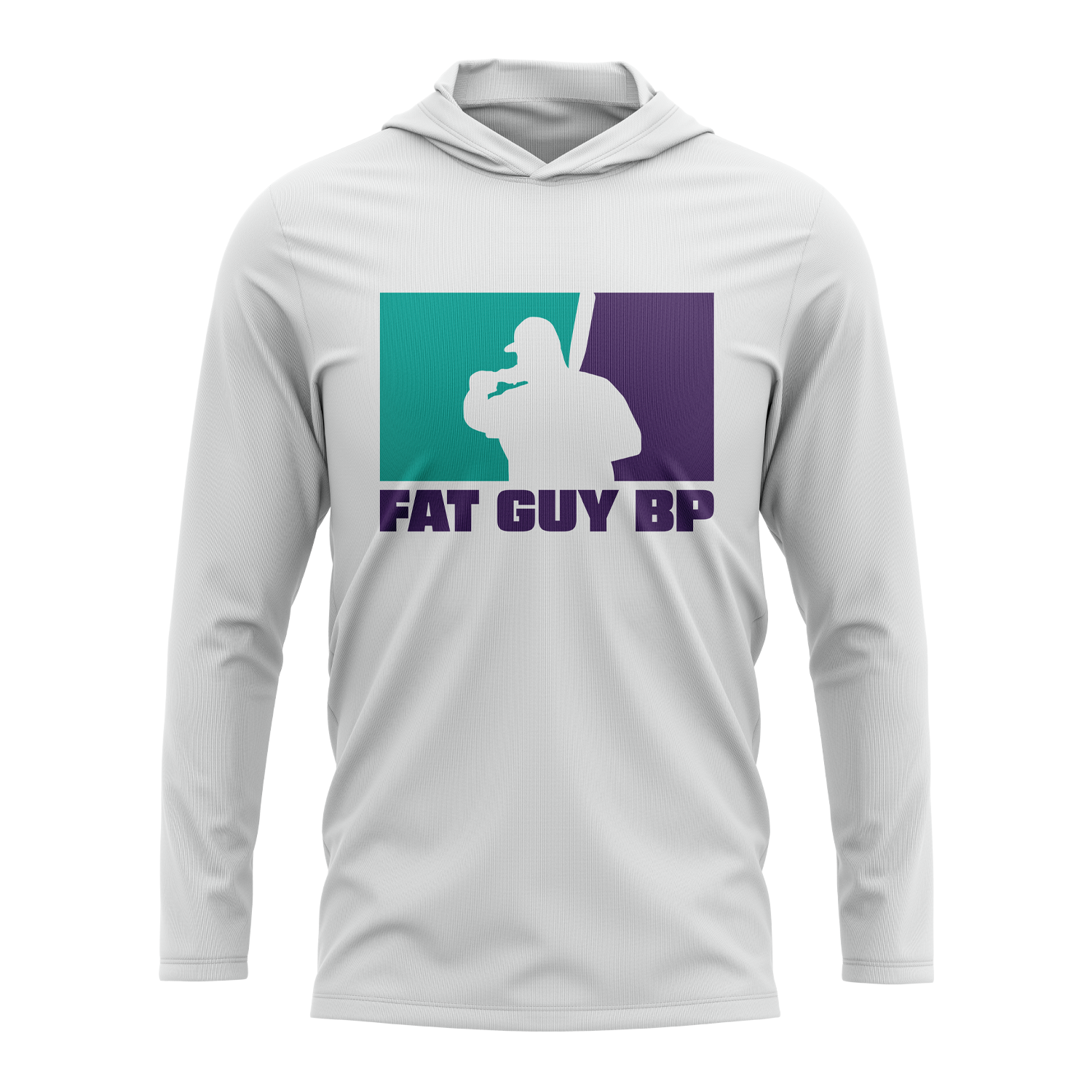 Fat Guy BP - Semi-Sub Hooded Long Sleeve Shirt - (Multiple Colors)