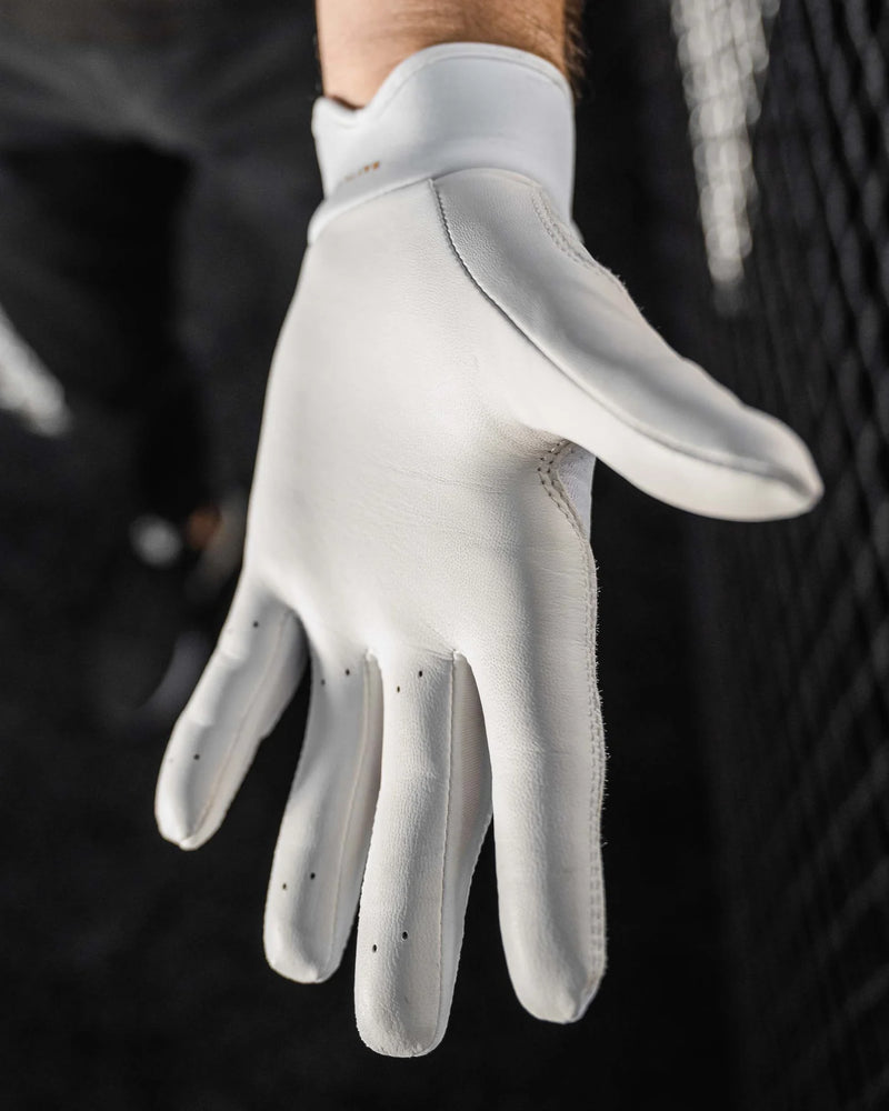 Warstic IK3 Pro Short Cuff Batting Gloves "White"