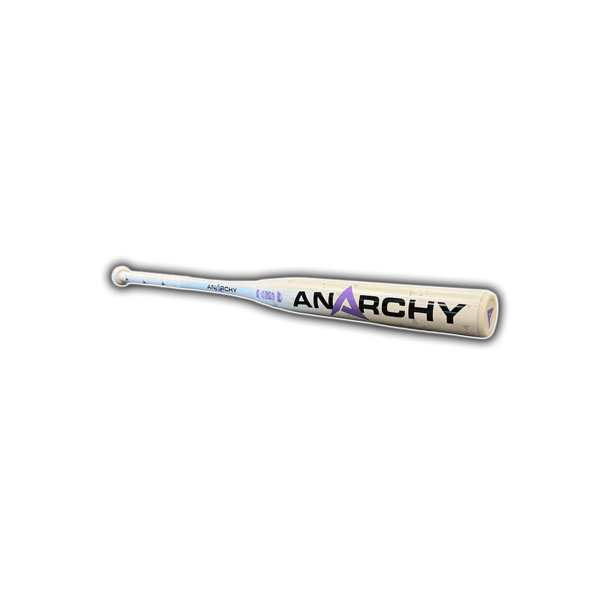 2026 Anarchy Prototype White 2-Piece End Loaded USSSA Slowpitch Softball Bat ASPWPRO26U