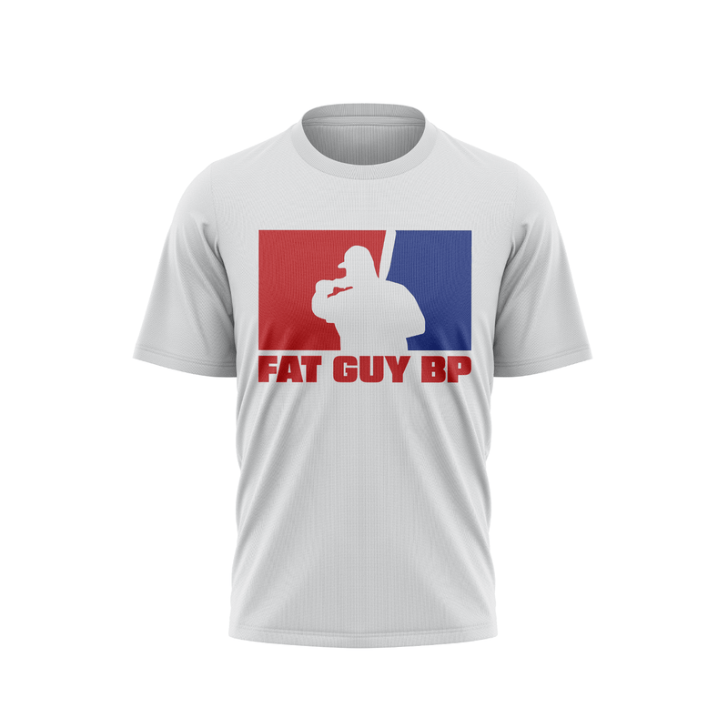 Fat Guy BP - Semi-Sub Short Sleeve Shirt - Red/Royal