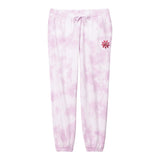 Women's Cloud Tie-Dye Premium Sweatpant - Flower Fusion