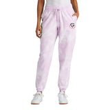 Women's Cloud Tie-Dye Premium Sweatpant - Gem Gloves Logo