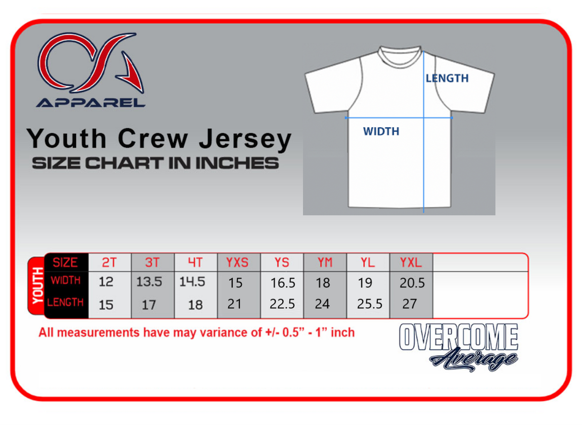Pittsford Panthers Baseball Full Dye T-Shirt (Multiple Designs)