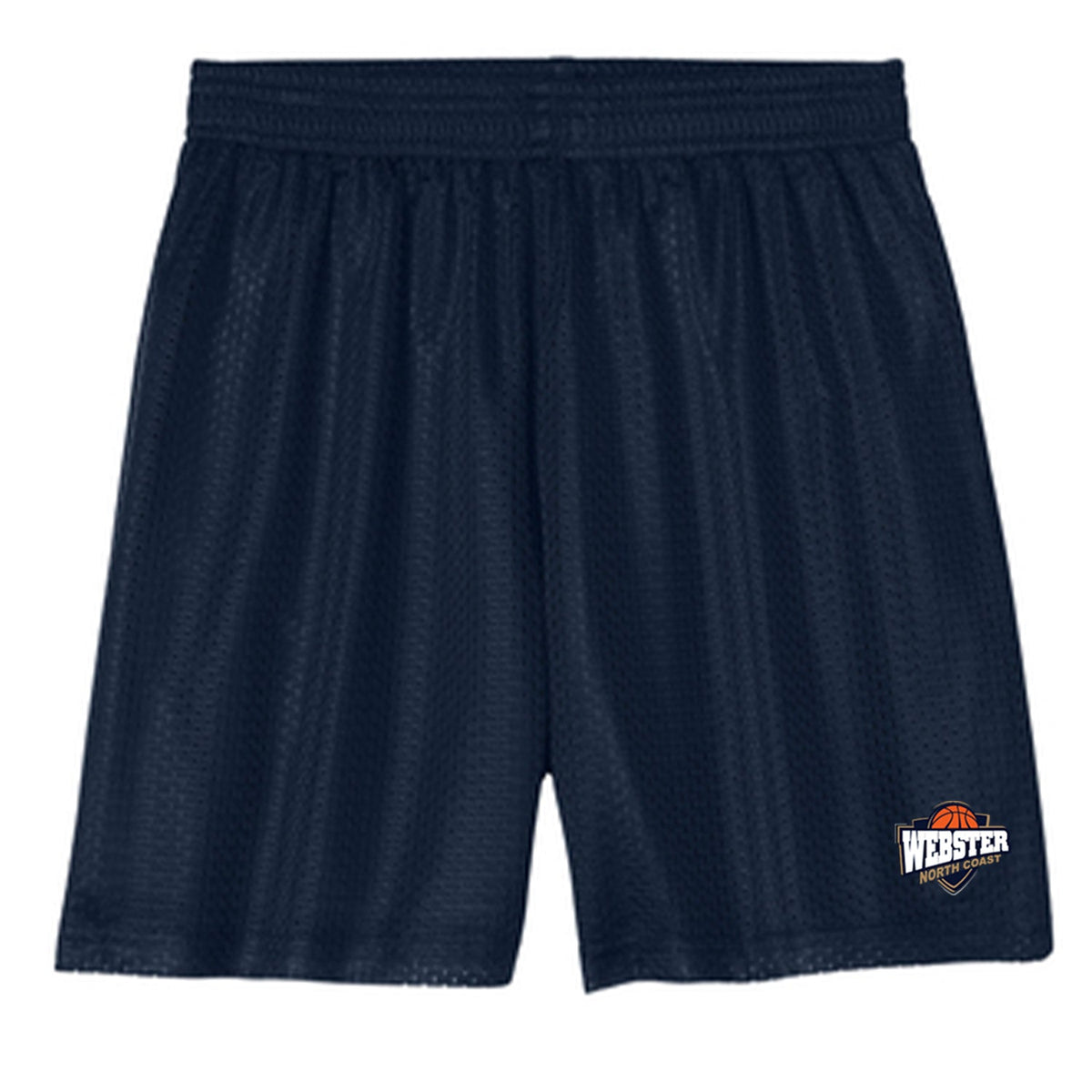 Webster North Coast Basketball Youth 5" Mesh Short-YST5100