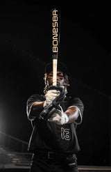 2026 Warstic Bonesaber Black Cobra Edition Hybrid Metal USA Baseball Bat -8