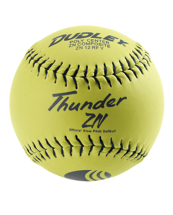 Dudley Thunder ZN Classic-M Stamp 40/325 USSSA 12" Slowpitch Softballs - 4U540Y