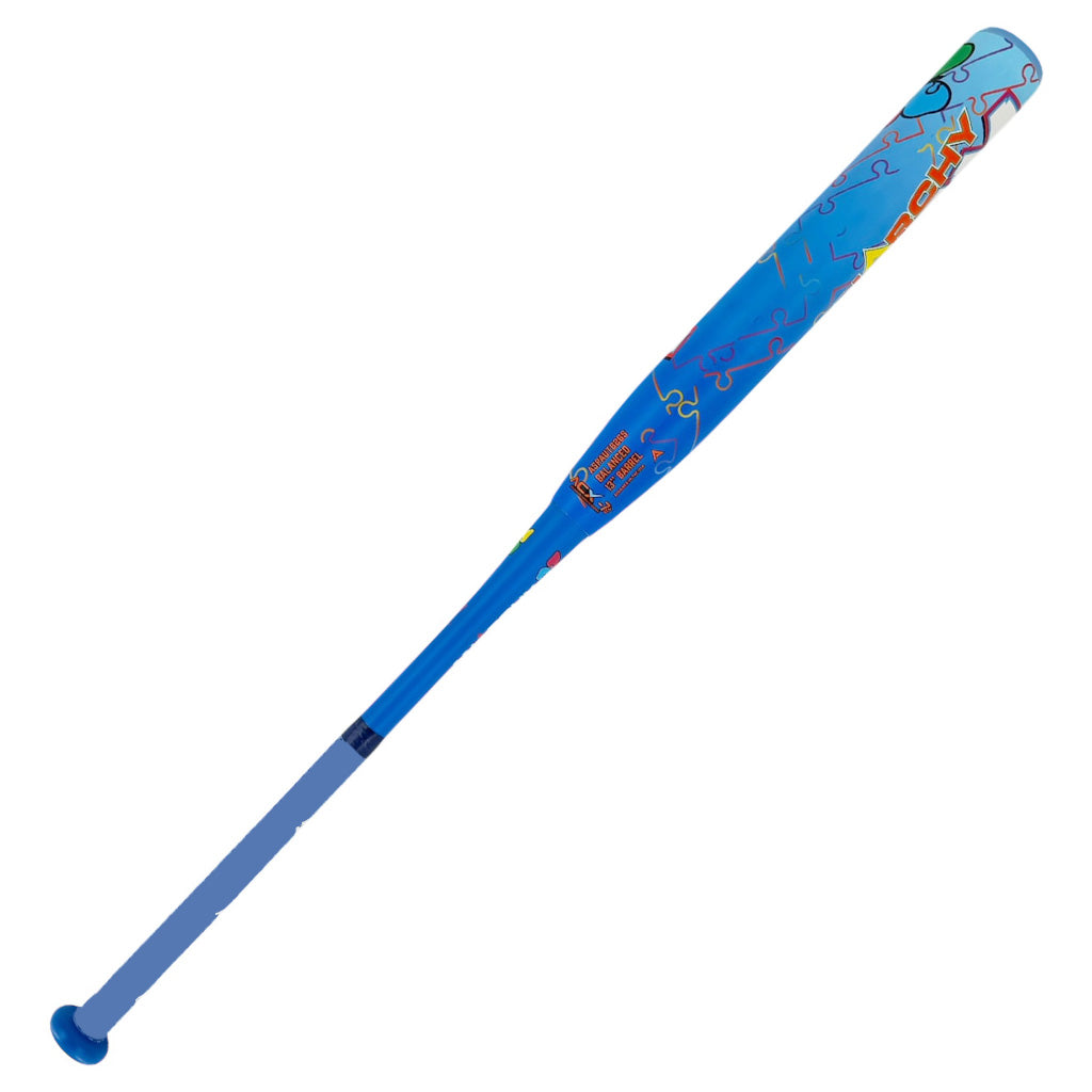 2026 Anarchy Autism Awareness Balanced SSUSA Senior Slowpitch Softball Bat ASPAUTB26S