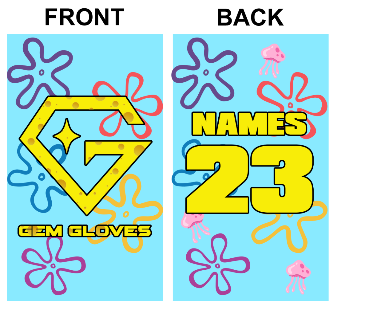 Gem Gloves Nautical Nonsense Bag Tag