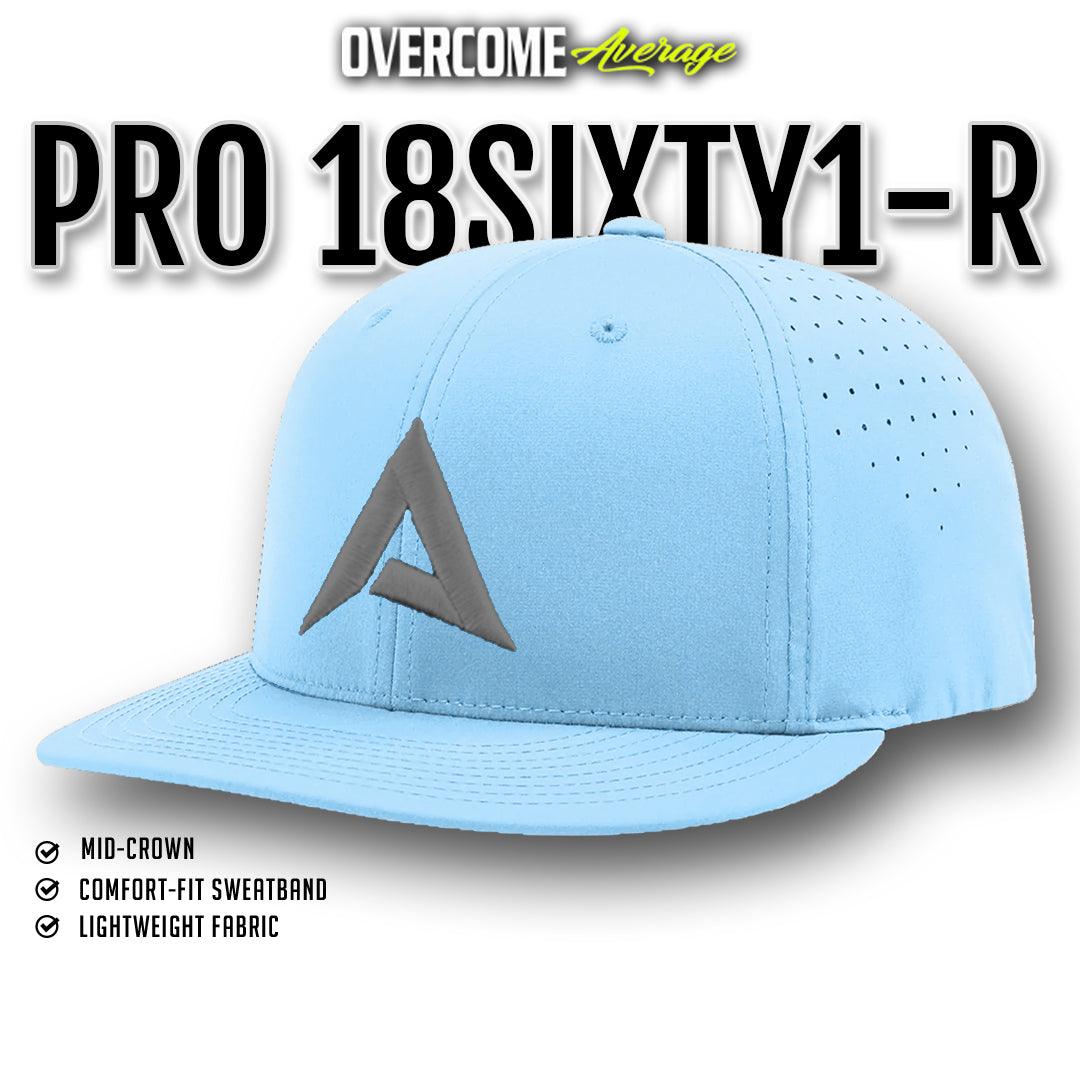 Anarchy - Pro 18SIXTY1-R Performance Hat - Carolina/Charcoal - Smash It Sports