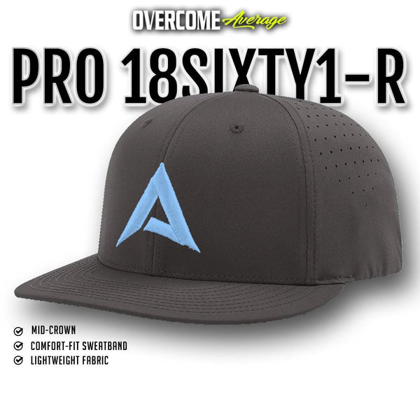Anarchy - Pro 18SIXTY1-R Performance Hat - Charcoal/Carolina