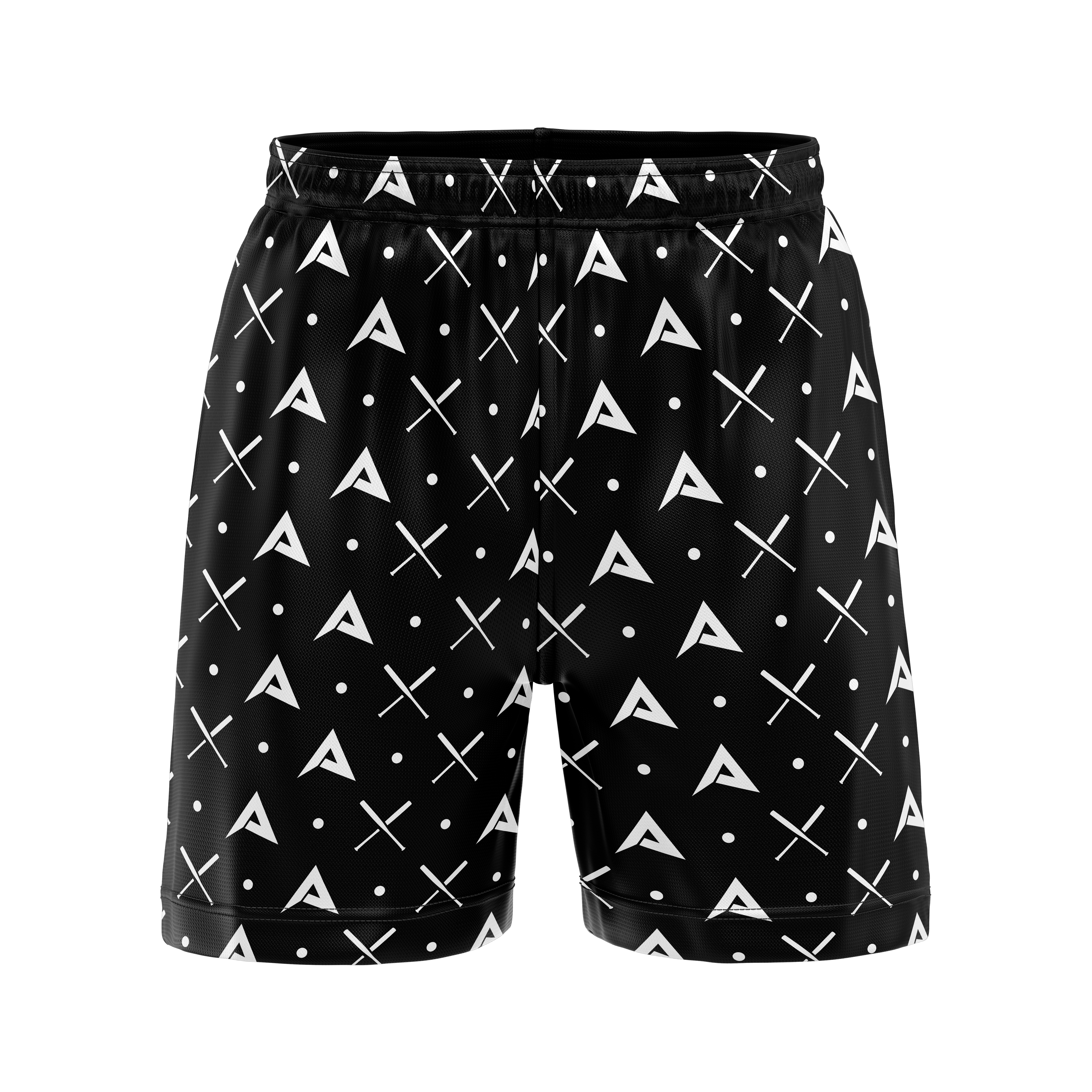 Anarchy Mesh Shorts - Black/White