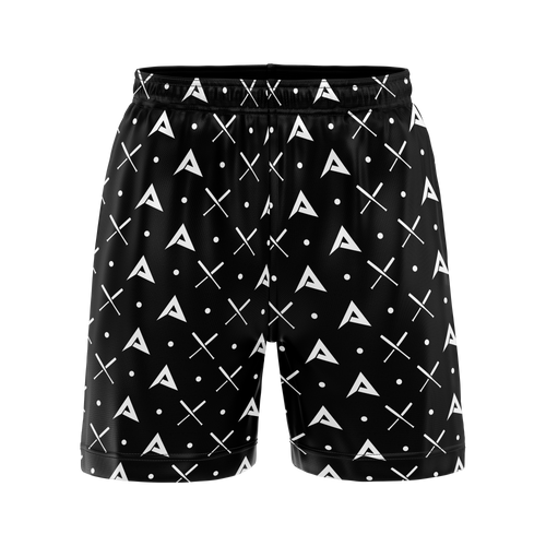Anarchy Mesh Shorts - Black/White