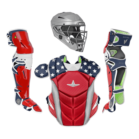 All-Star MVP-PRO Series Adult Catchers Set - Solid Colors - Smash It Sports