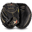 All-Star Pro Elite 33.5" Solid Black Catchers Mitt/Glove - CM3000SBK-1 - Smash It Sports