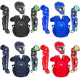 All-Star S7 Axis Age 12-16 NOCSAE Certified Catchers Set - Solid Colors - Smash It Sports