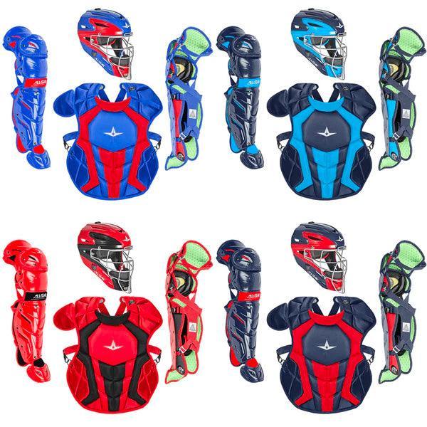 All-Star S7 Axis Age 9-12 NOCSAE Certified Catchers Set - Two Tone Colors - Smash It Sports