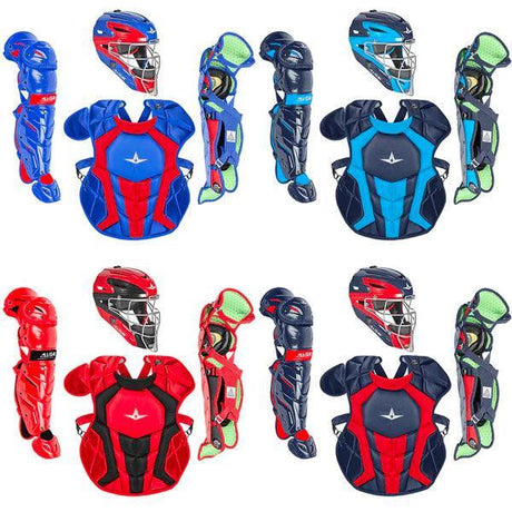 All-Star S7 Axis Age 9-12 NOCSAE Certified Catchers Set - Two Tone Colors - Smash It Sports