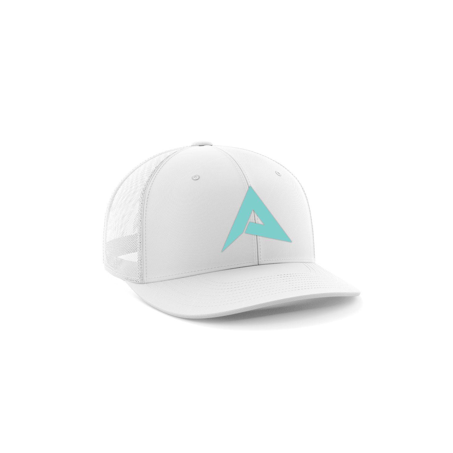 Anarchy 404M Performance Hat - New Logo - White/Mint - Smash It Sports