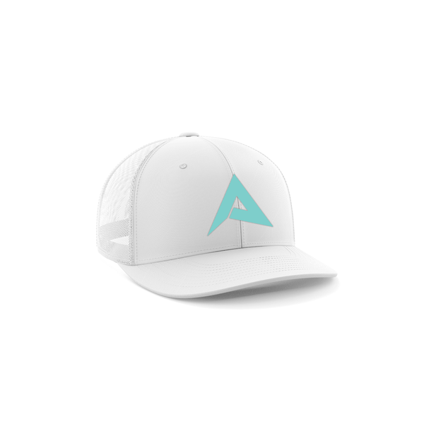 Anarchy 404M Performance Hat - New Logo - White/Mint - Smash It Sports