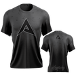 Anarchy Bat Company Short Sleeve Shirt - Charcoal/Black Fade - Smash It Sports