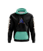 Anarchy Fleece Hoodie - Teal/Royal/Orange - Smash It Sports