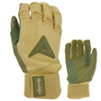 Anarchy Grindstone Long Cuff Batting Glove - Tan/OD Green - Smash It Sports